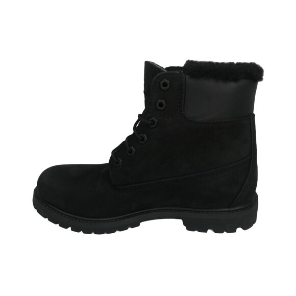 AUTHENTIC Timberland 6 in Premium Shearling Nubuck Women's Ankle Winter Boots - Picture 3 of 10